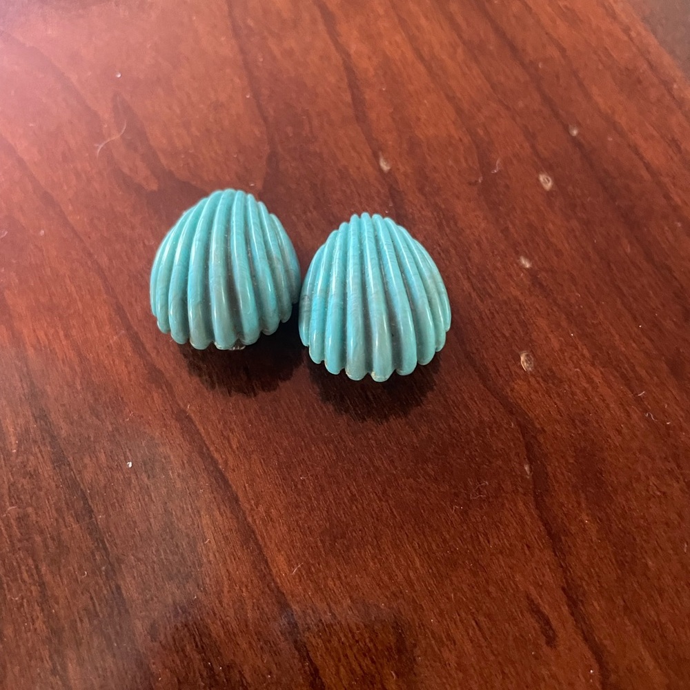 Angela Caputi Turquoise Earrings